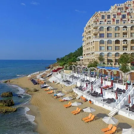 с изглед към морето в ла мер Appartamento Golden Sands